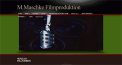 Desktop Screenshot of maschke-regie.de